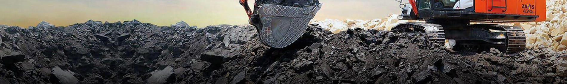 Excavation de la terre avec une excavatrice