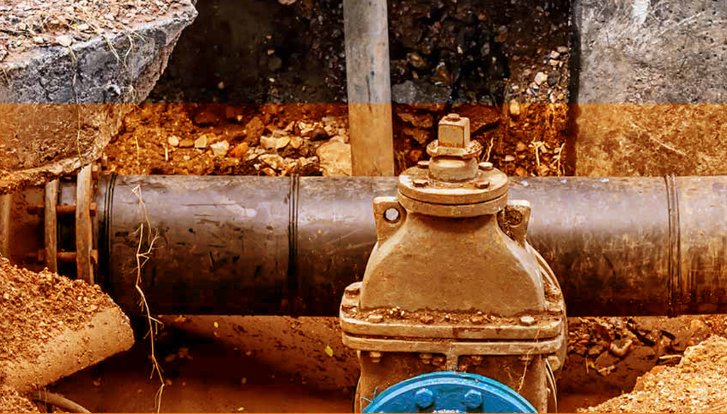 Réparation d'égout