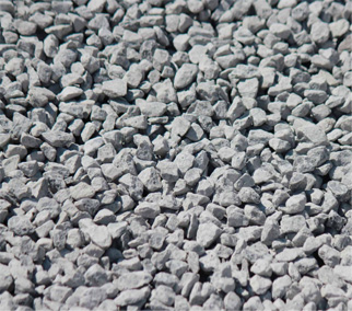 Roche et pierre décorative